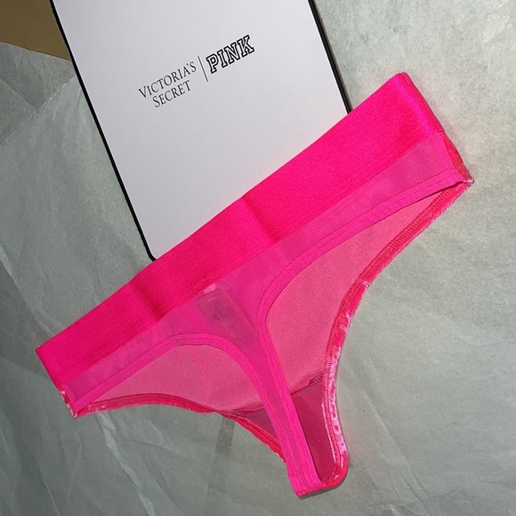 Unisex VELVET THONG Underwear Victoria’s Secret/PINK - Picture 8 of 13